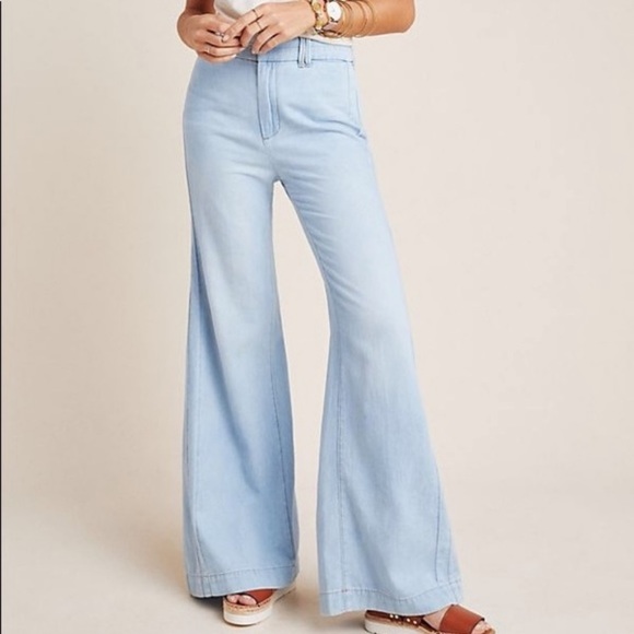 Anthropologie Denim - Pilcro and the Letterpress Anthro Wide Leg Jeans